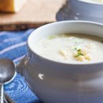 Clam chowder with flavors of the Islands from coconut milk and lemongrass.