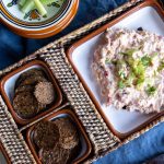 Traditional Southern spread of cream cheese, mayonnaise, cheddar cheese, pimento and spices. Use it as a dip, burger topping or make it a sandwich. #easydips #easyvegetariandips #vegetariandips #creamcheese #appetizers #partyappetizers #makeaheadappetizers